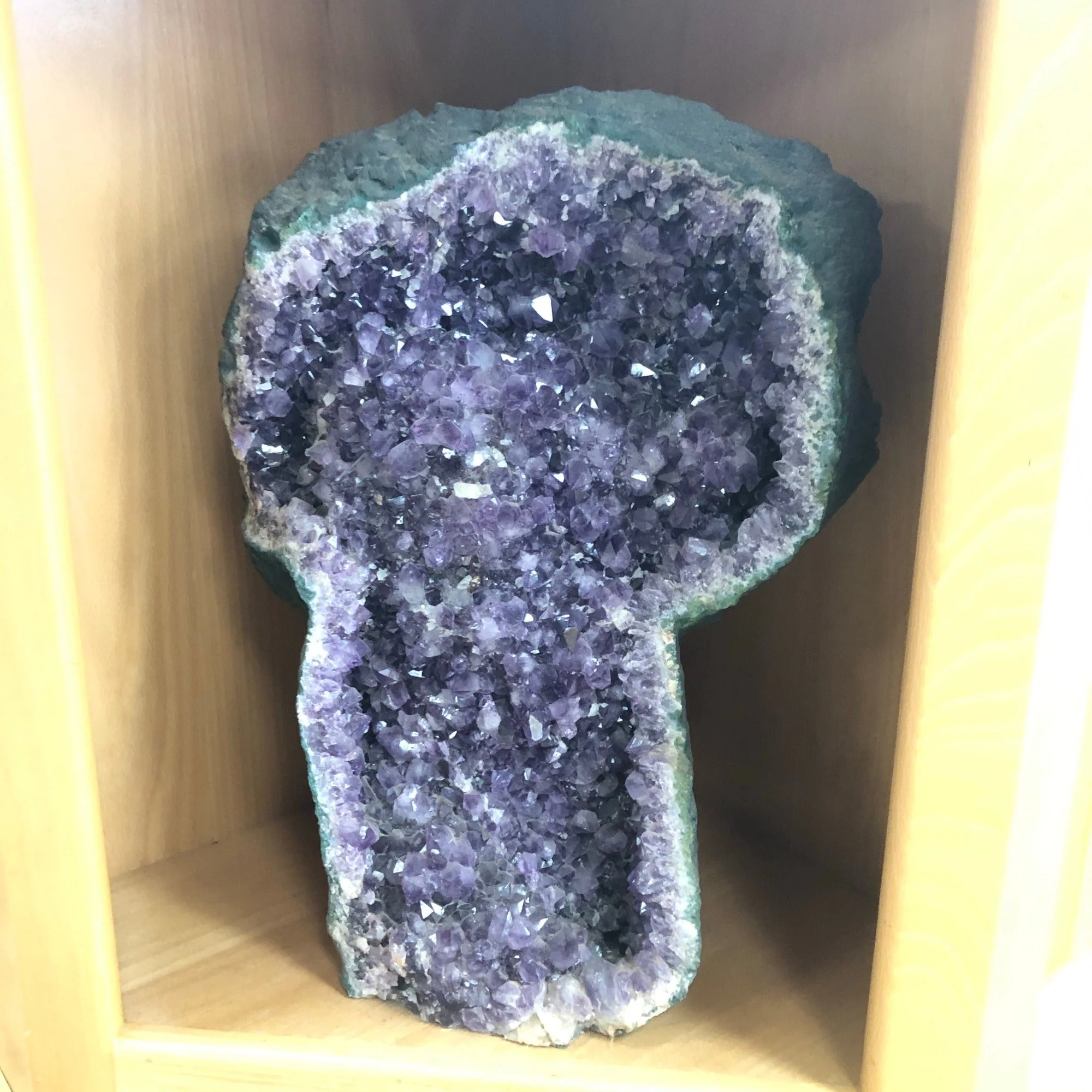 Amethyst Crystal Geode Half - Image 4