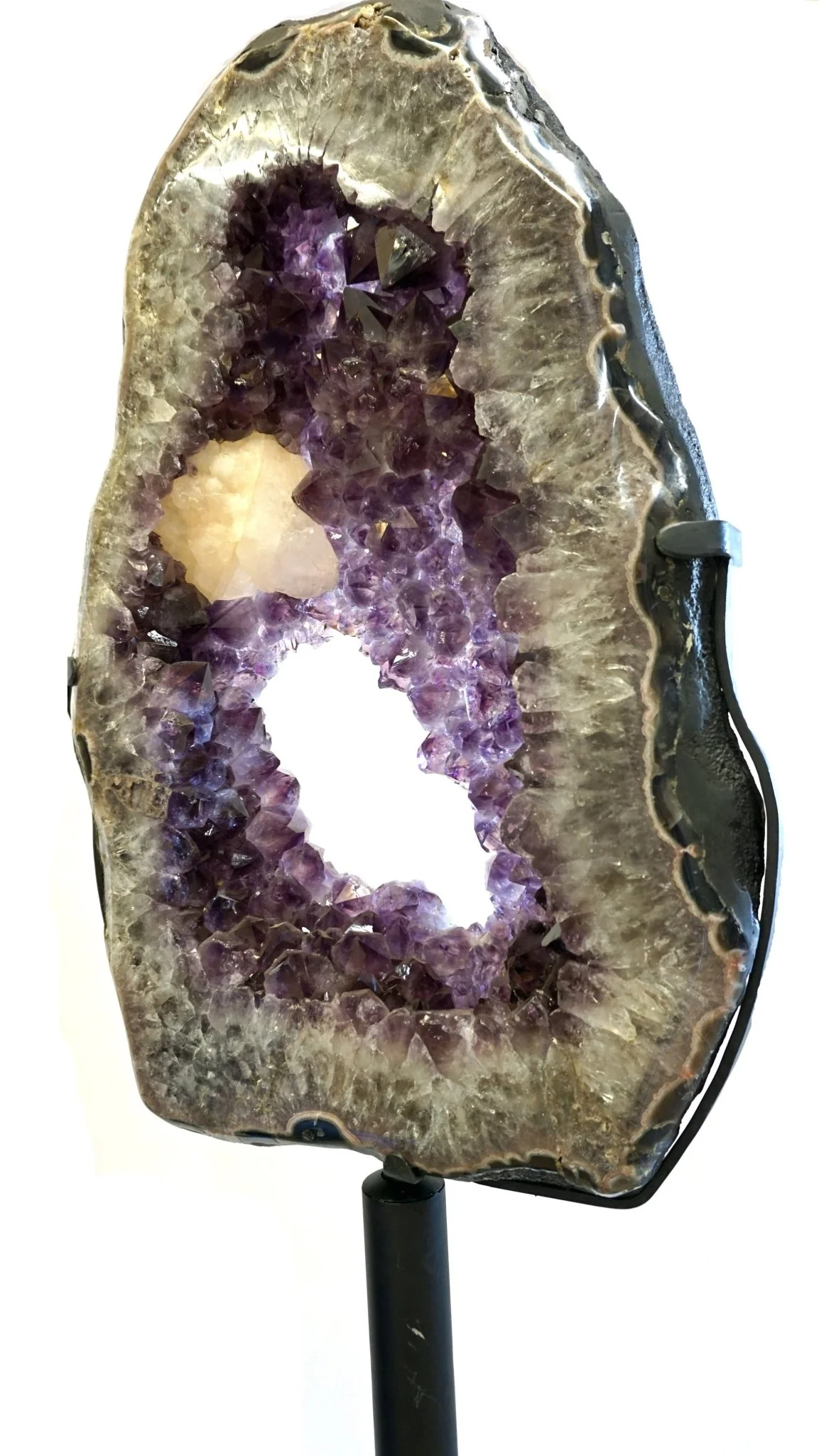 Amethyst Slice On Stand - Image 5