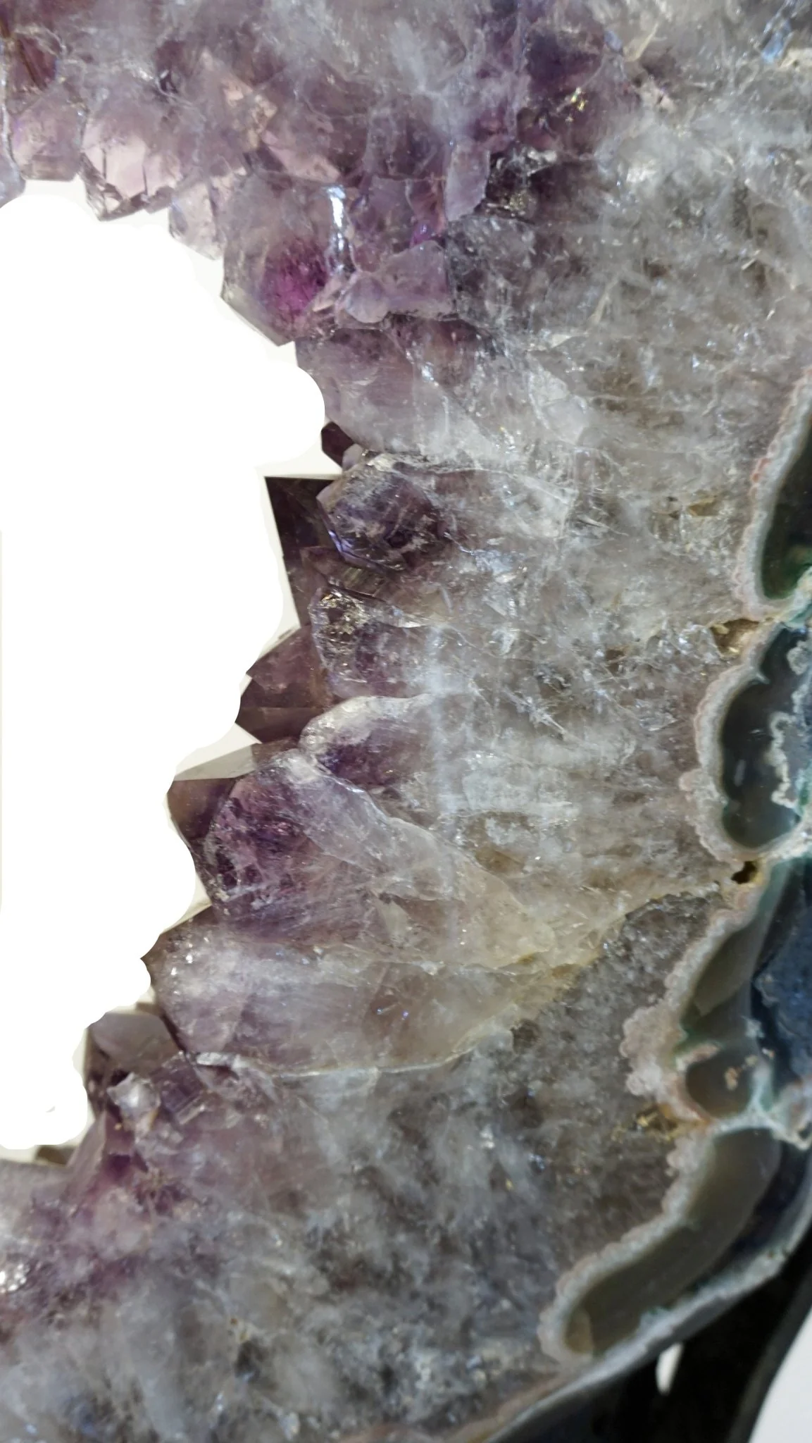 Amethyst Slice On Stand - Image 6