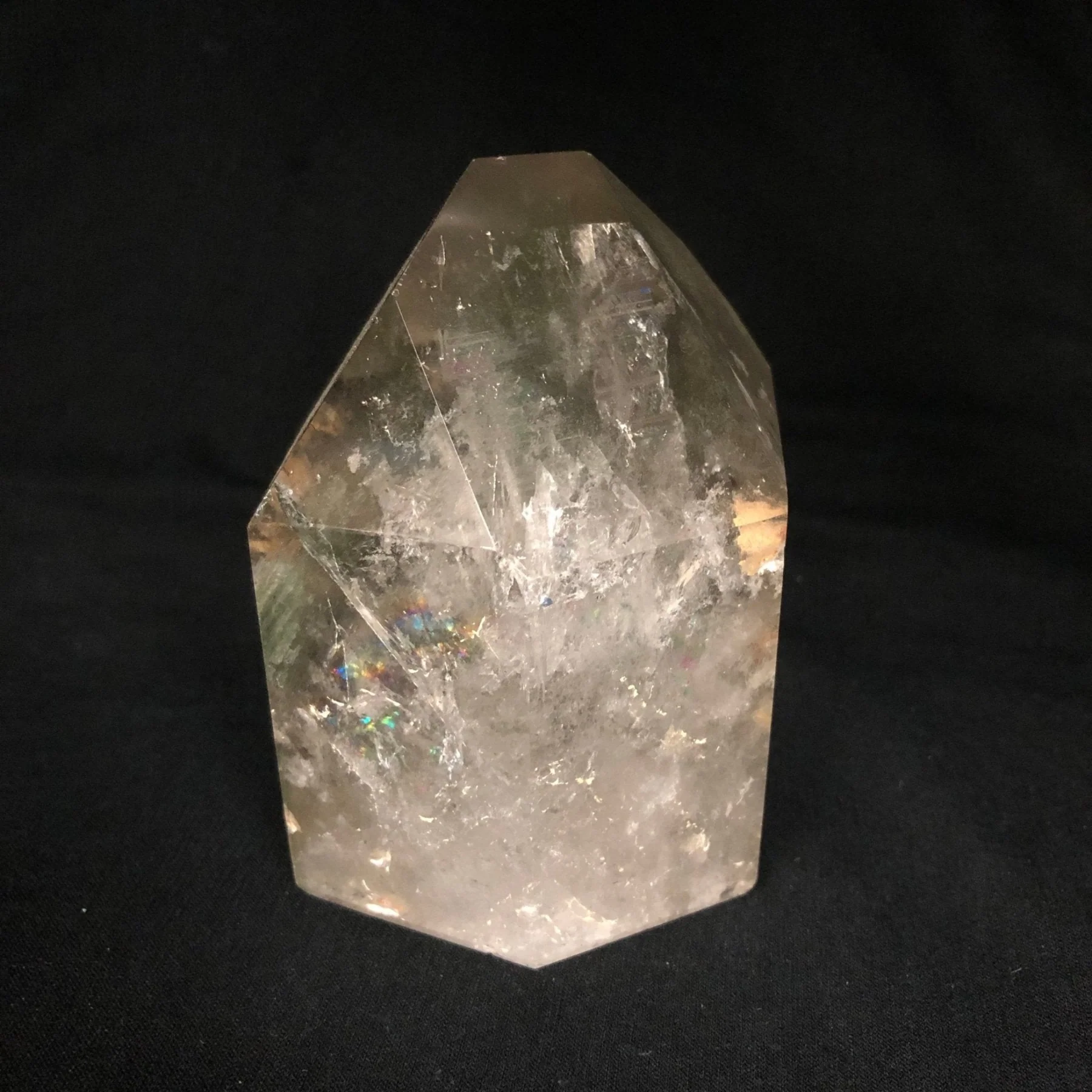 Chlorite Included Quartz Crystal Point Purifying Stone - Image 3