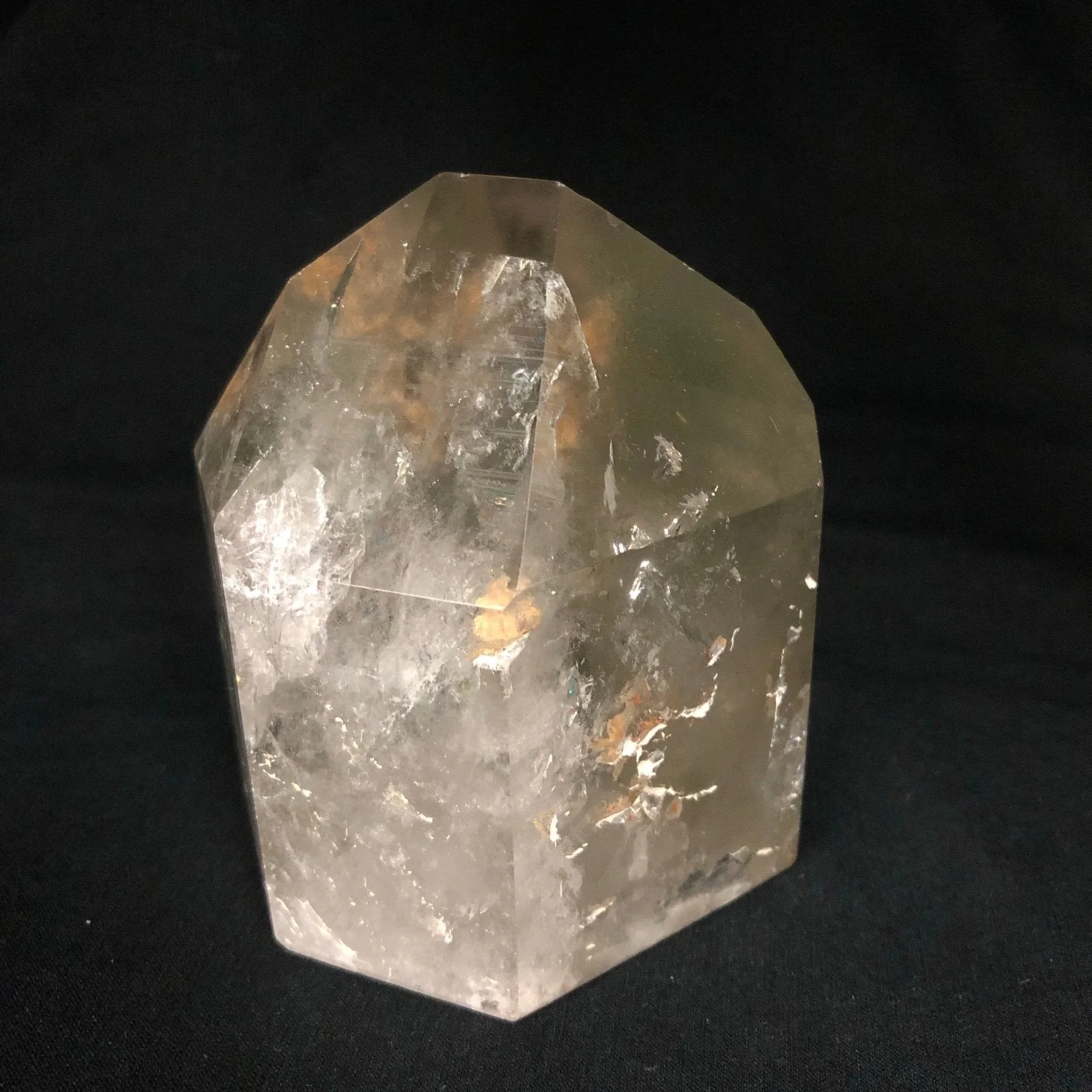 Chlorite Included Quartz Crystal Point Purifying Stone - Image 4