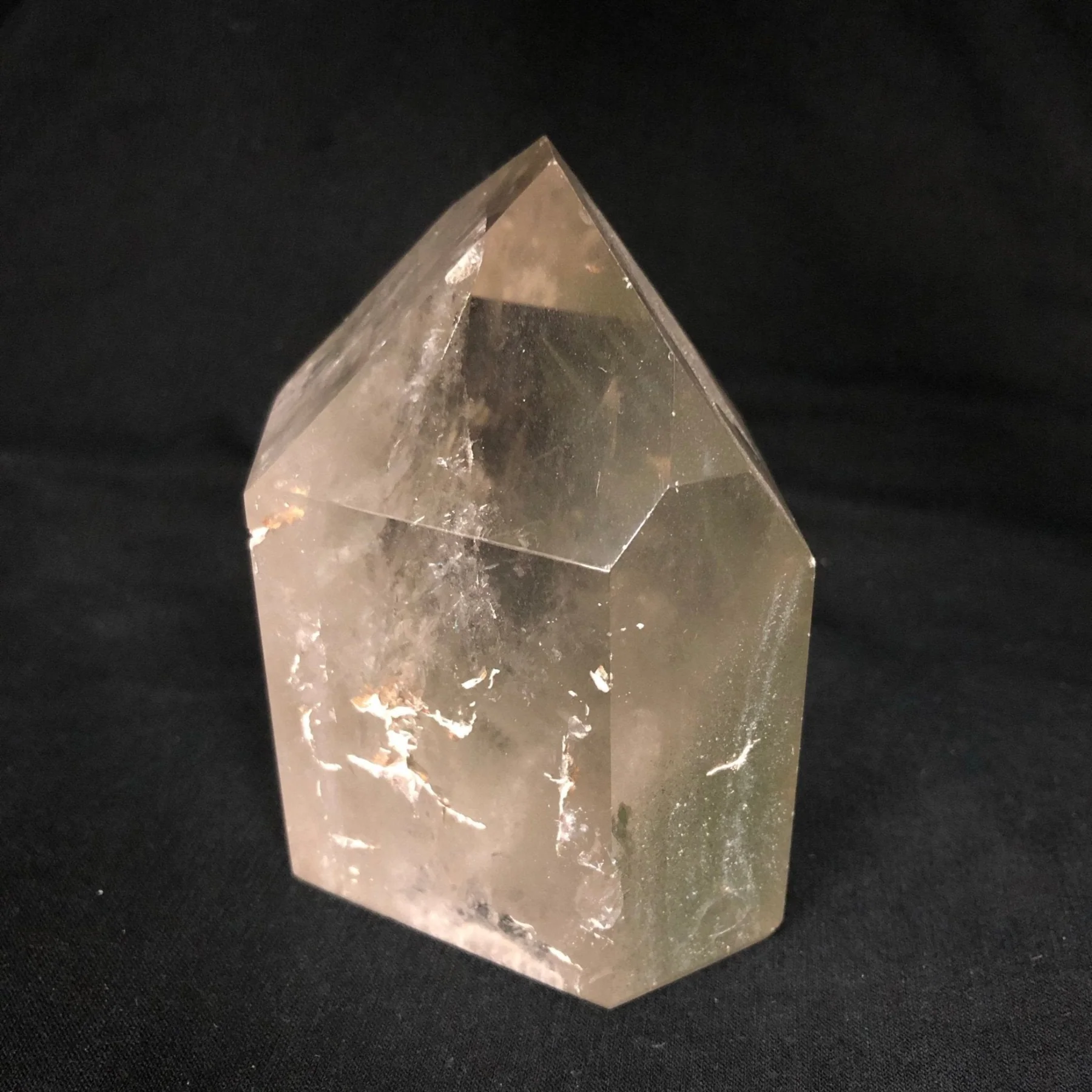 Chlorite Included Quartz Crystal Point Purifying Stone - Image 5