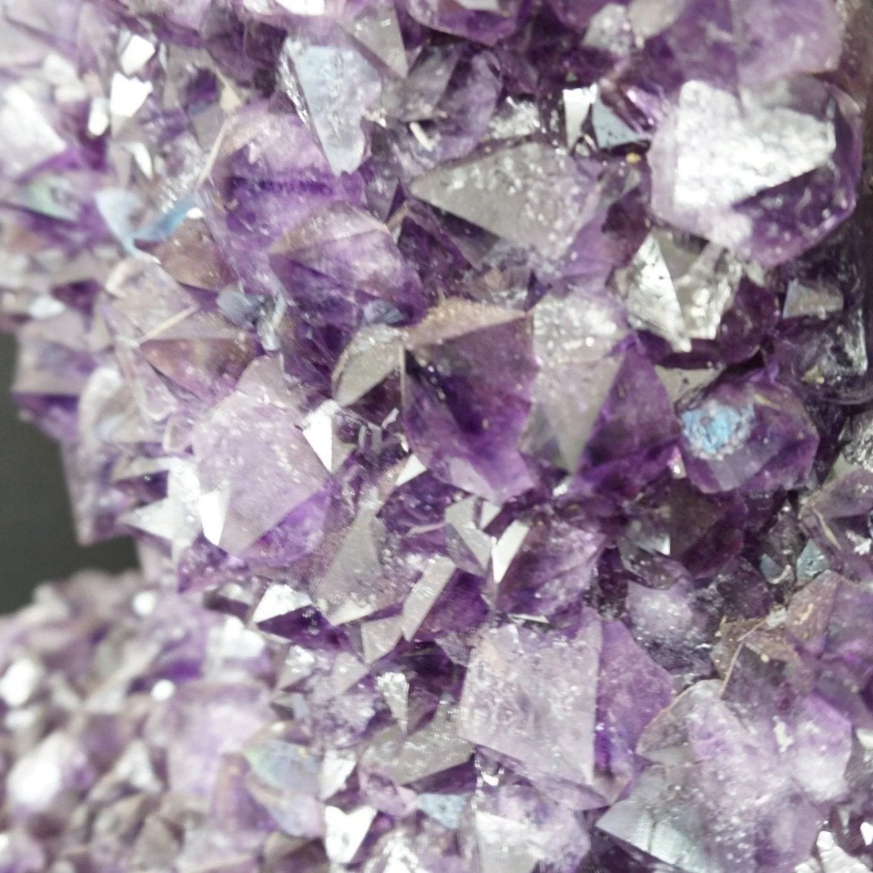 Dark Purple Amethyst Crystal Cluster Specimen - Image 4