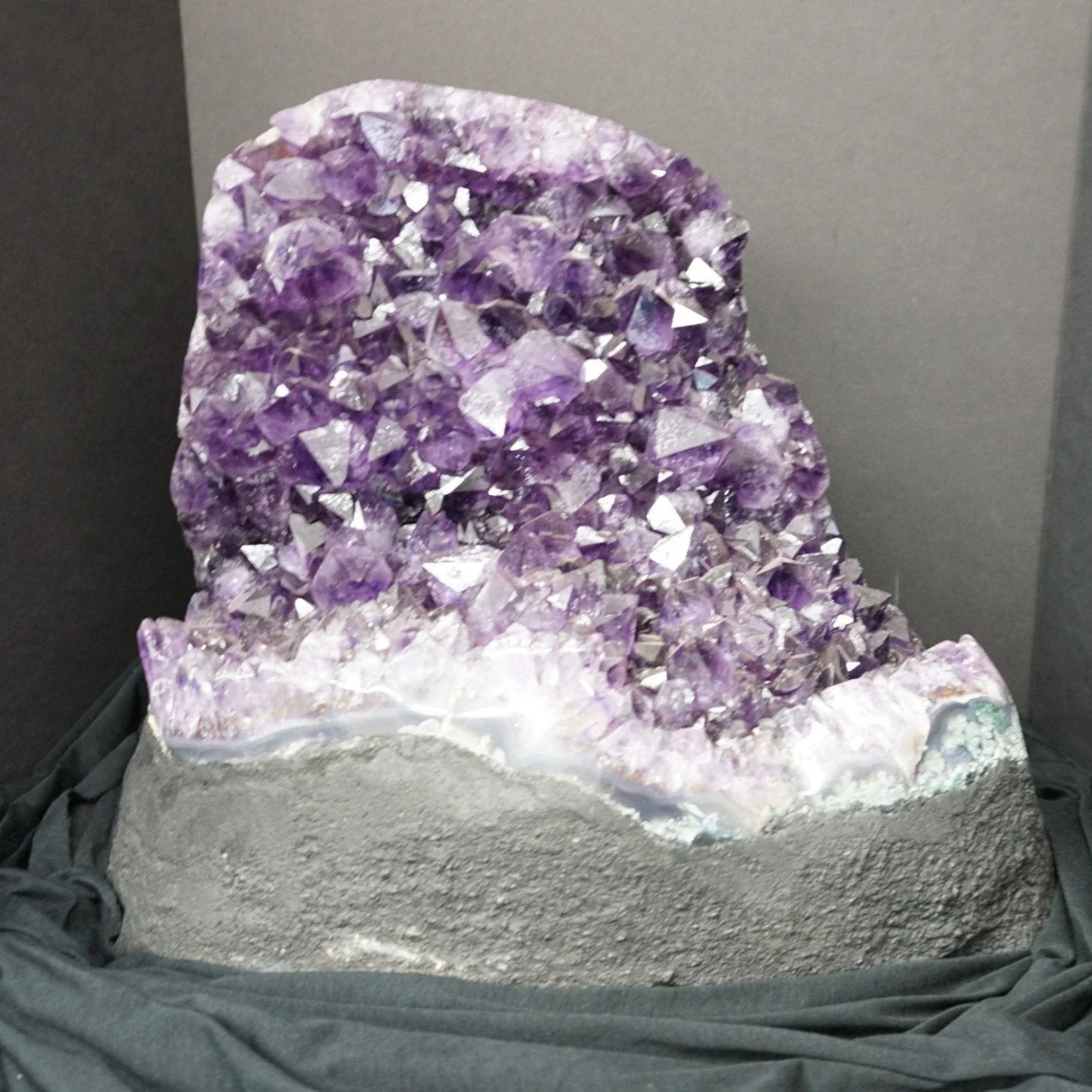 Dark Purple Amethyst Crystal Cluster Specimen - Image 5