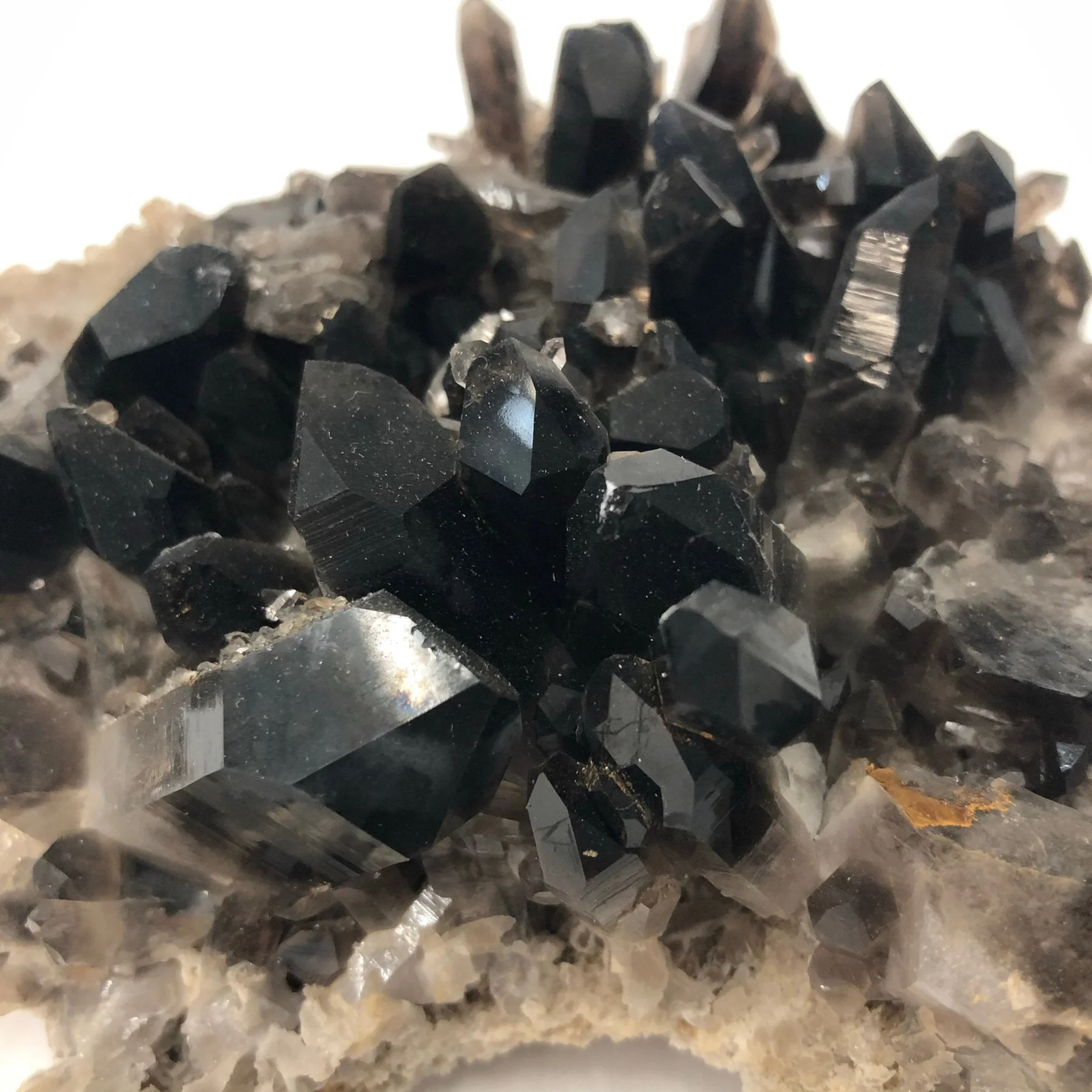 Enhanced Smoky Quartz Cluster 7 inch - Image 3