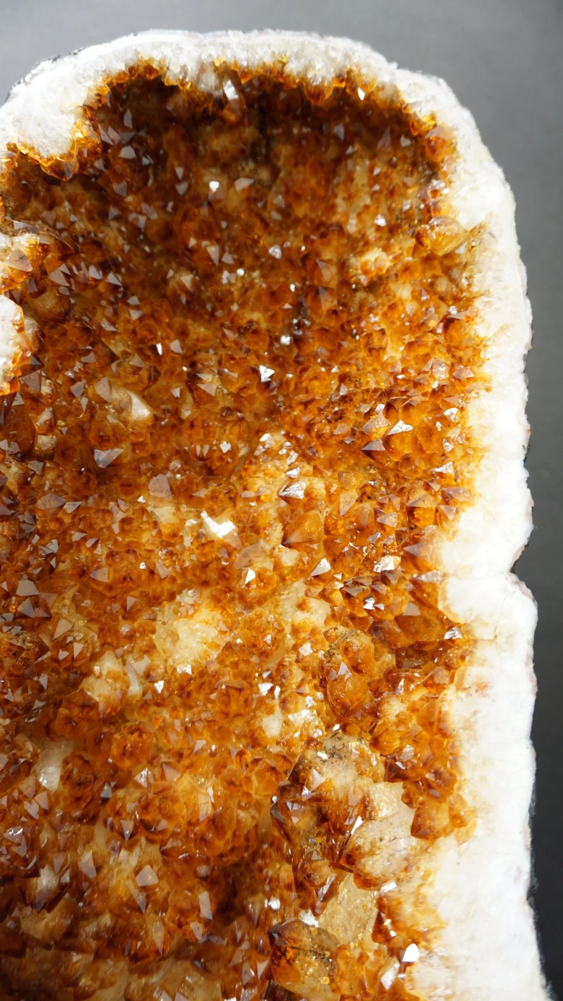 Heat Treated Citrine Crystal Geode Cathedral - Image 5