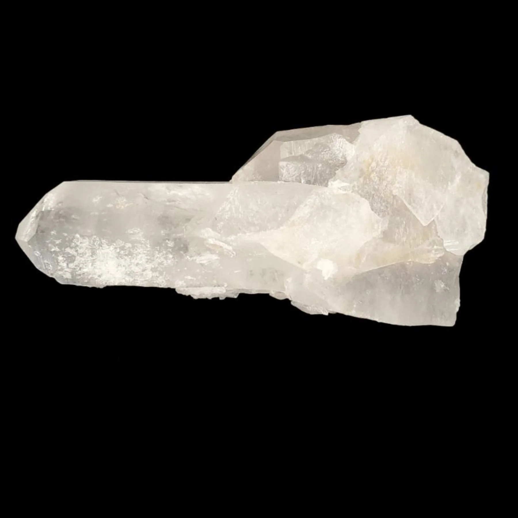 Large Raw Crystal Point With Small Crystal Growths - Image 3
