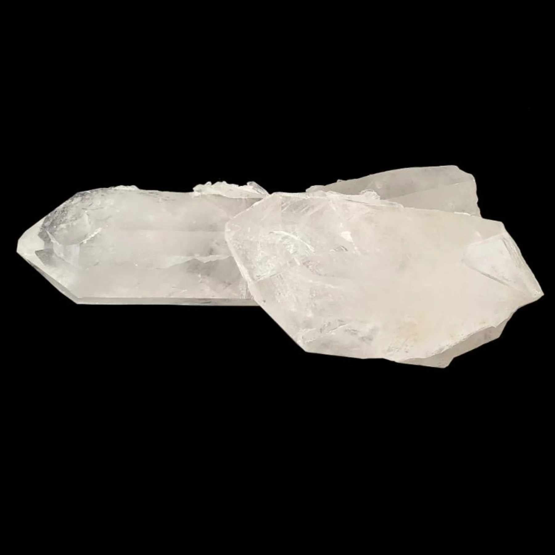 Large Raw Crystal Point With Small Crystal Growths - Image 4