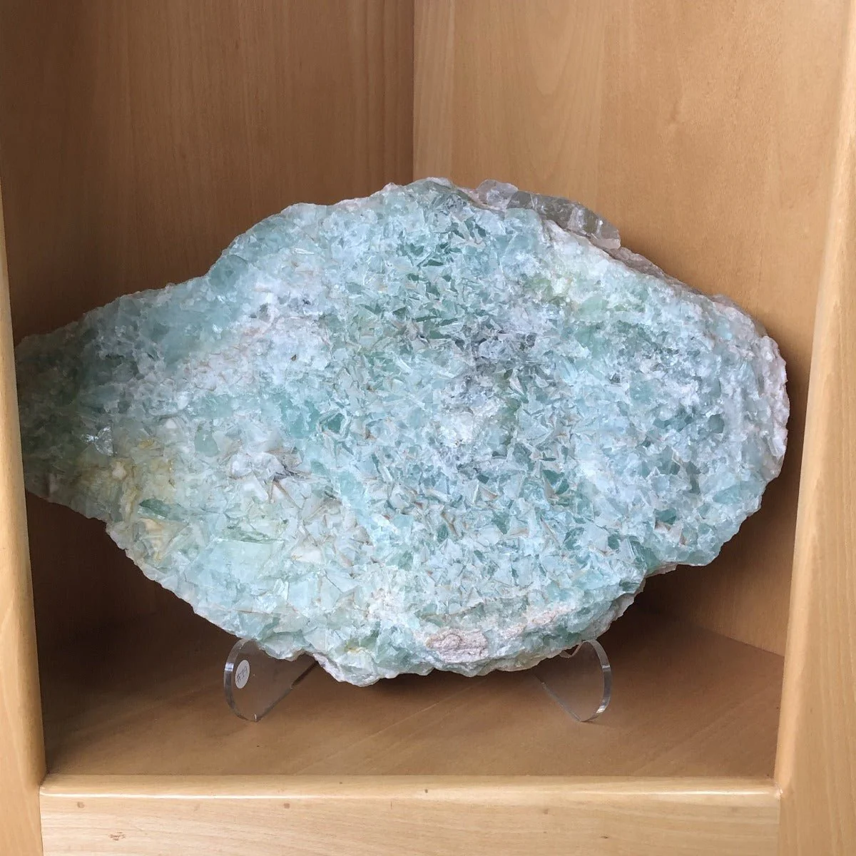 Large Green Fluorite Crystal Slab - Image 4