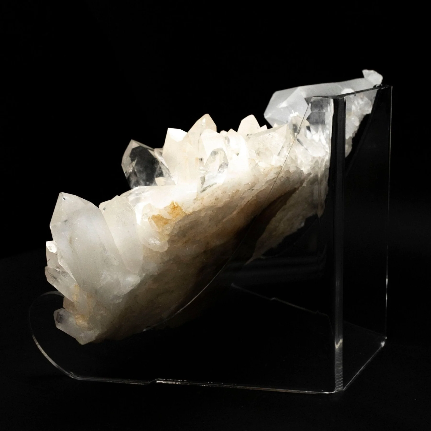 Minerals Quartz Clear Crystal Cluster - Image 3