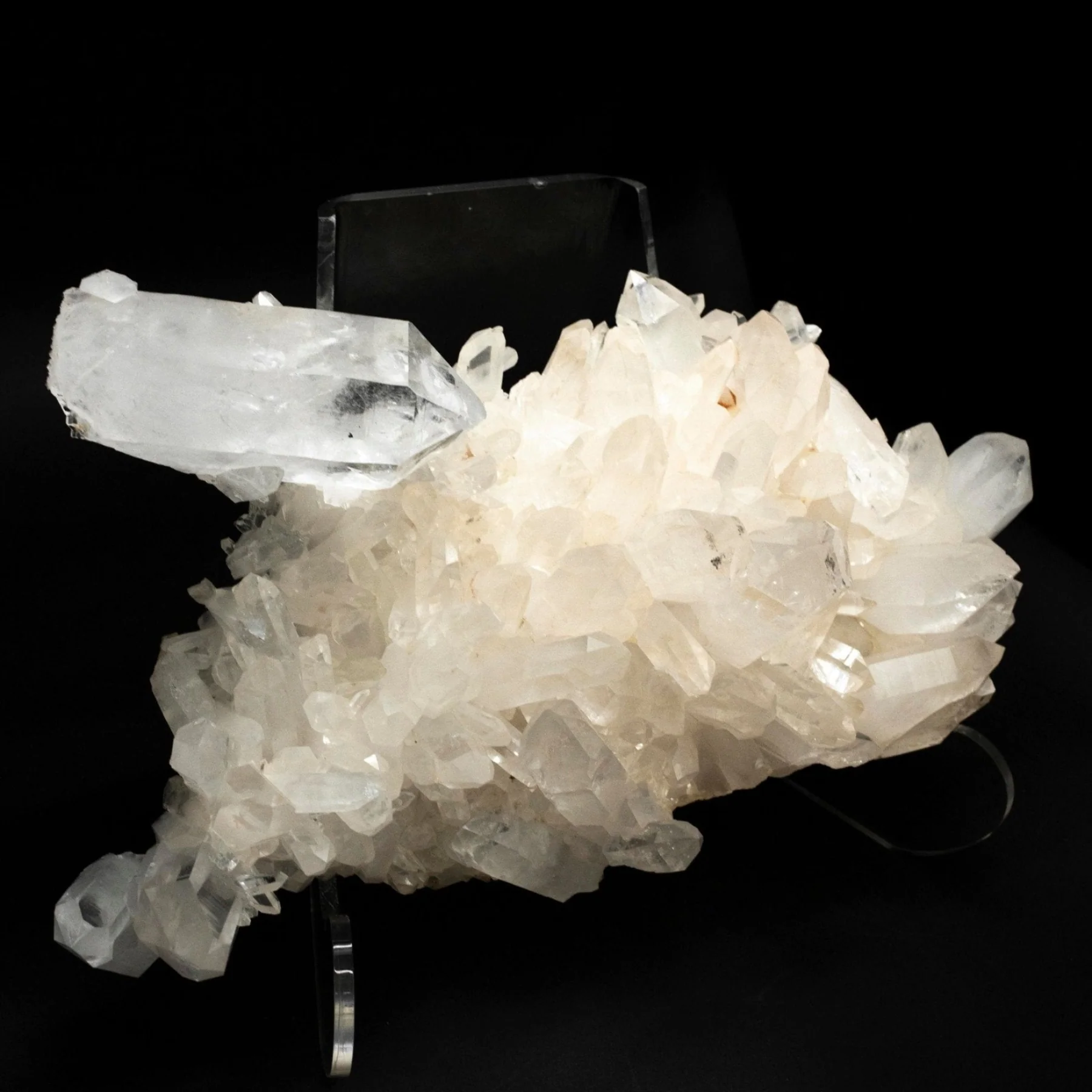 Minerals Quartz Clear Crystal Cluster - Image 4