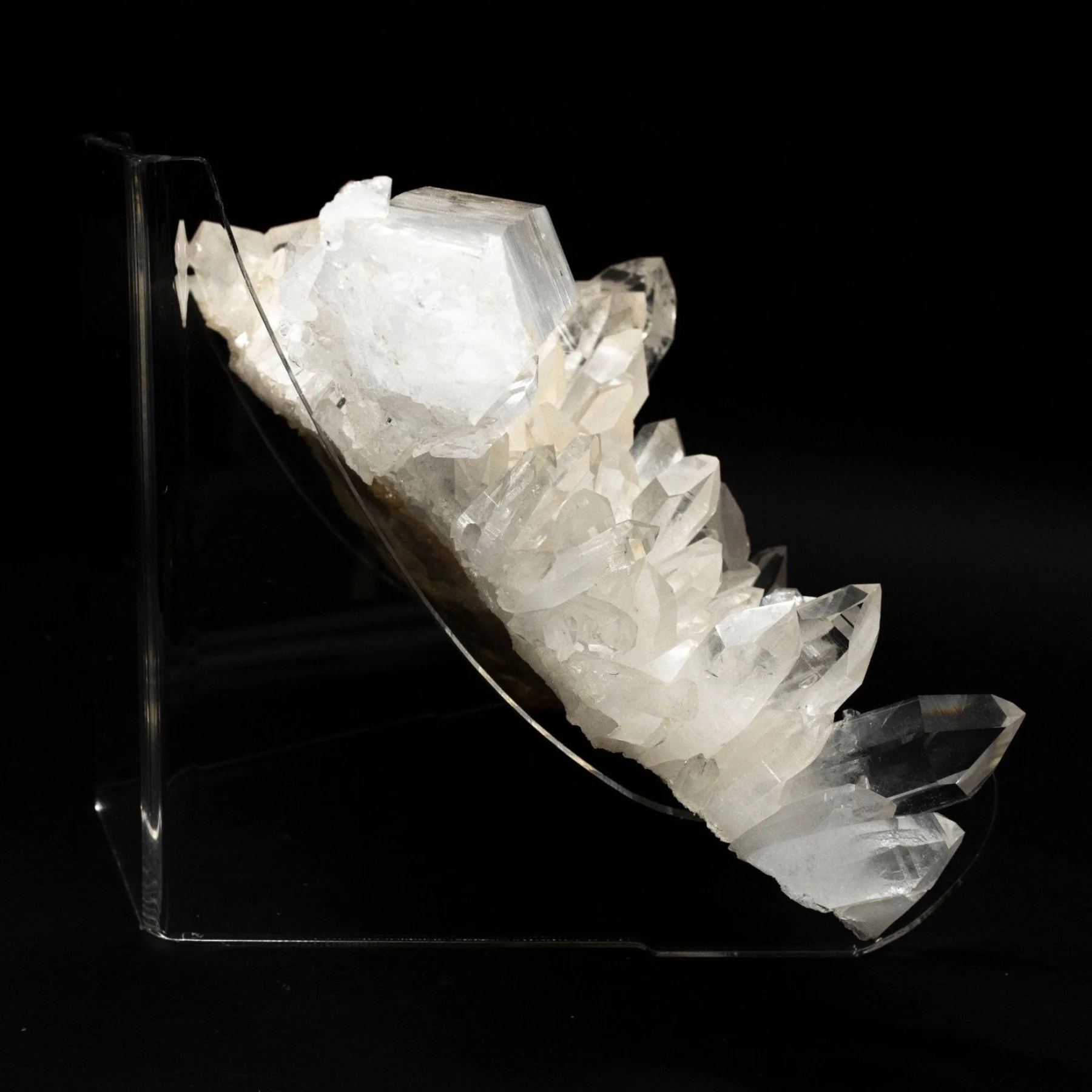 Minerals Quartz Clear Crystal Cluster - Image 6