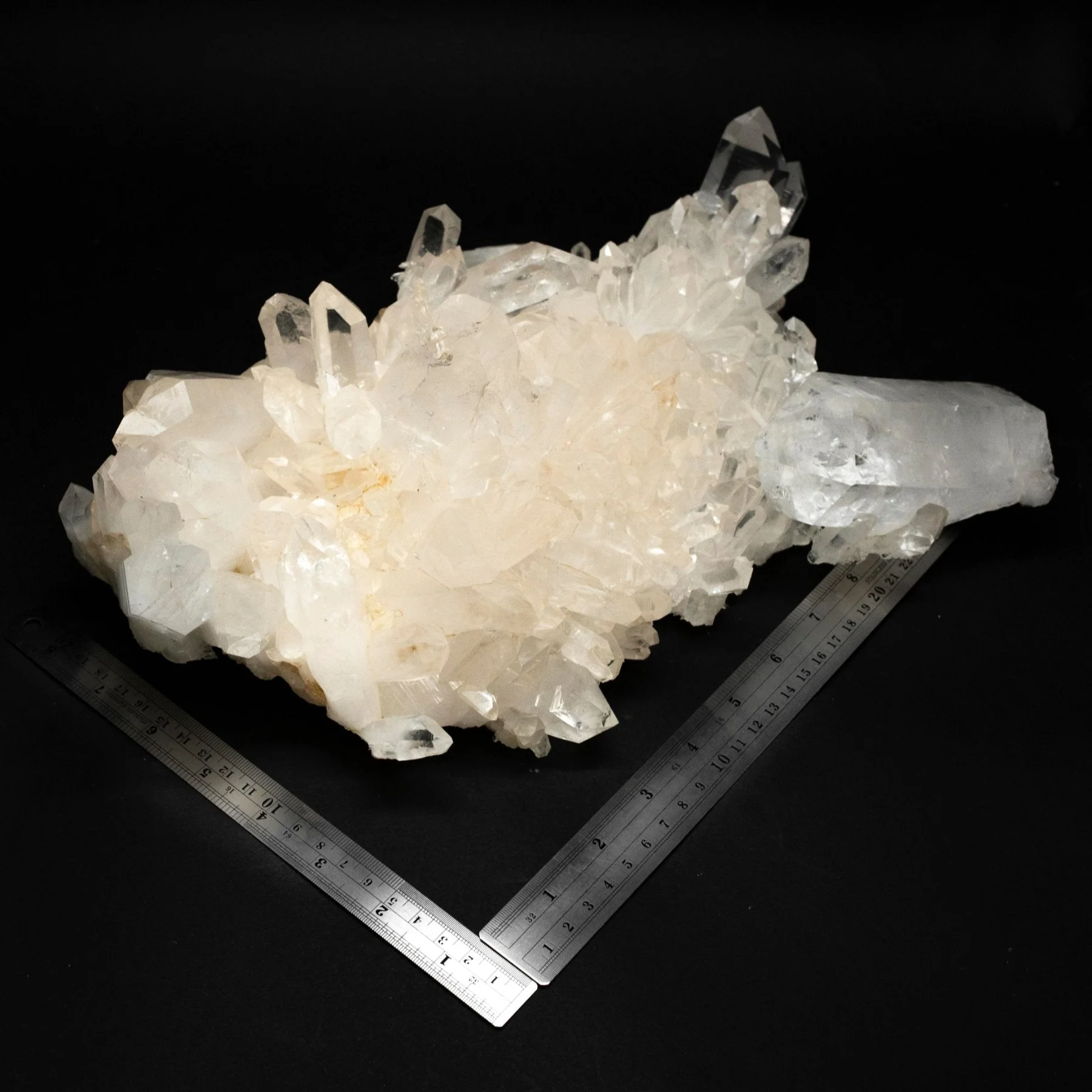 Minerals Quartz Clear Crystal Cluster - Image 9