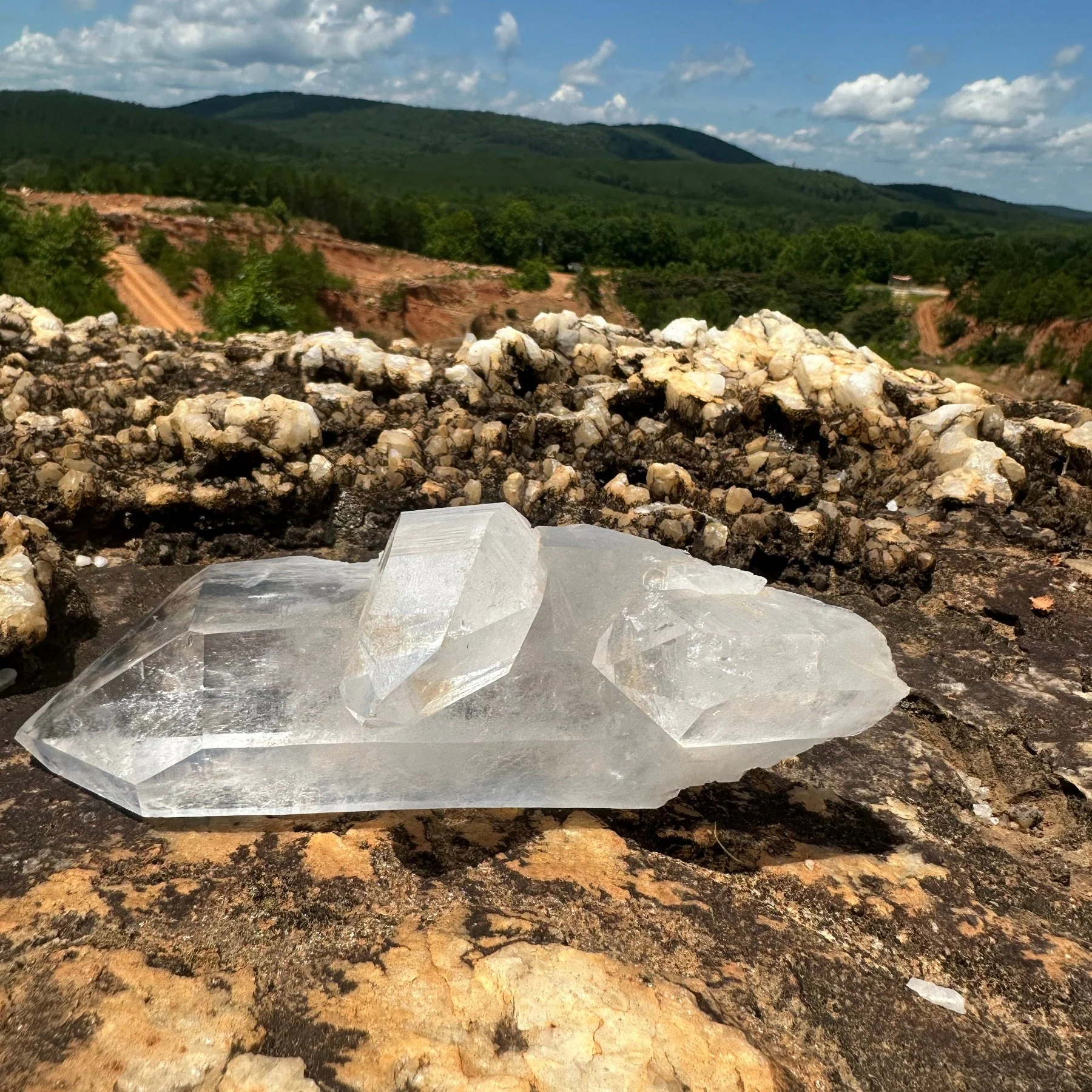 Quartz Crystal Point Reiki Stone - Image 3