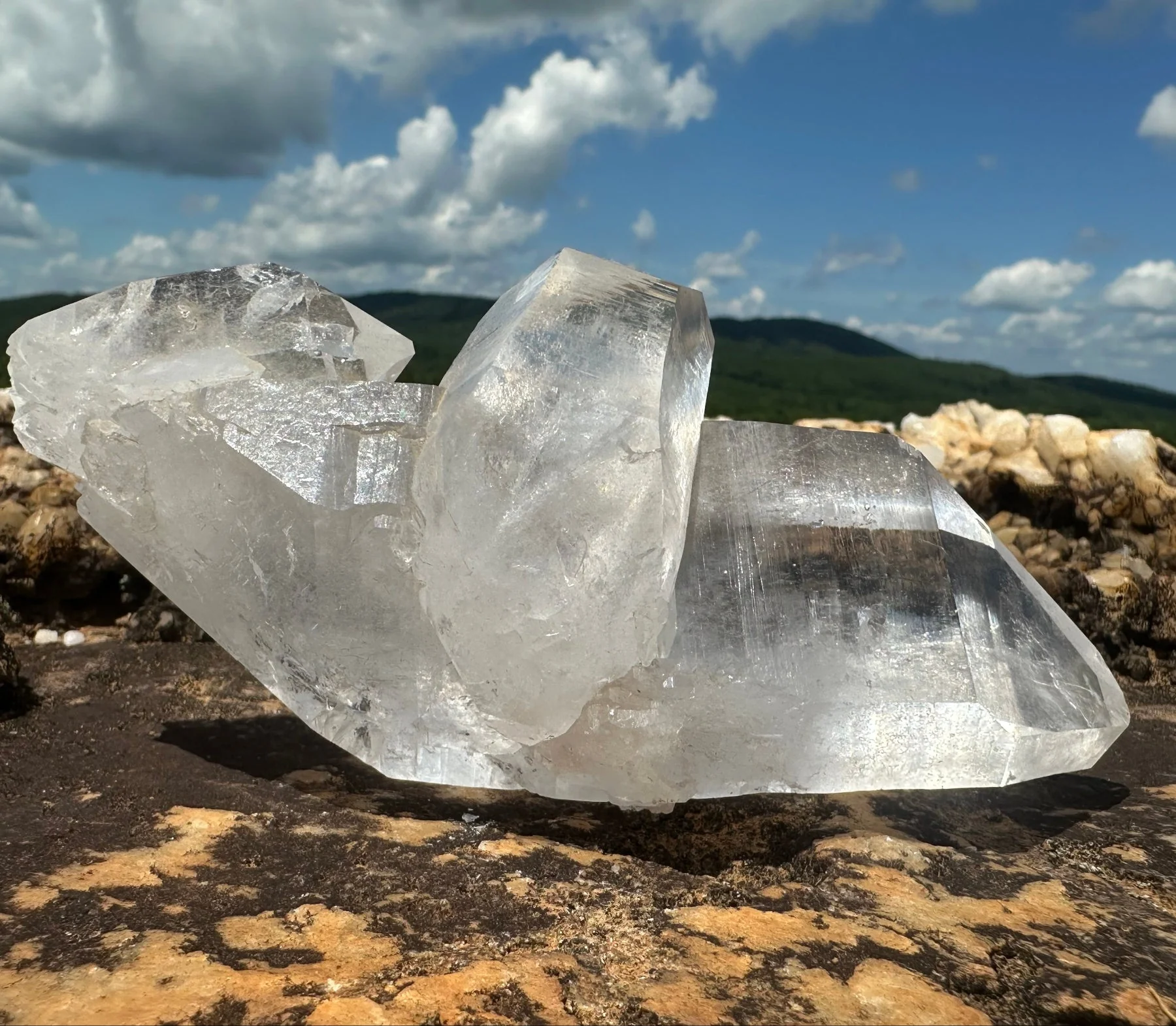 Quartz Crystal Point Reiki Stone - Image 4
