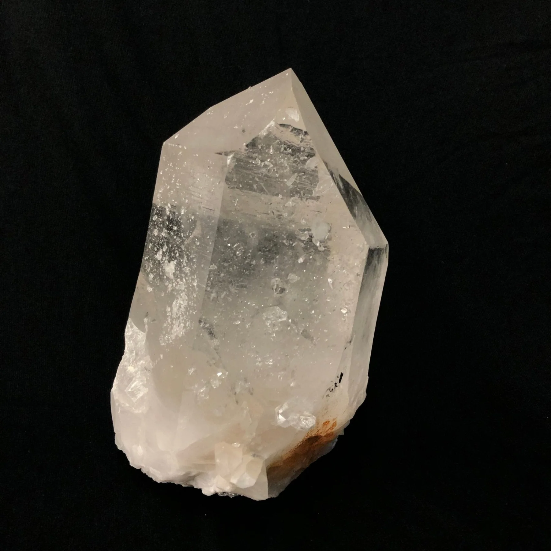 Raw Large Clear Arkansas Clear Quartz Crystal Point - Image 3