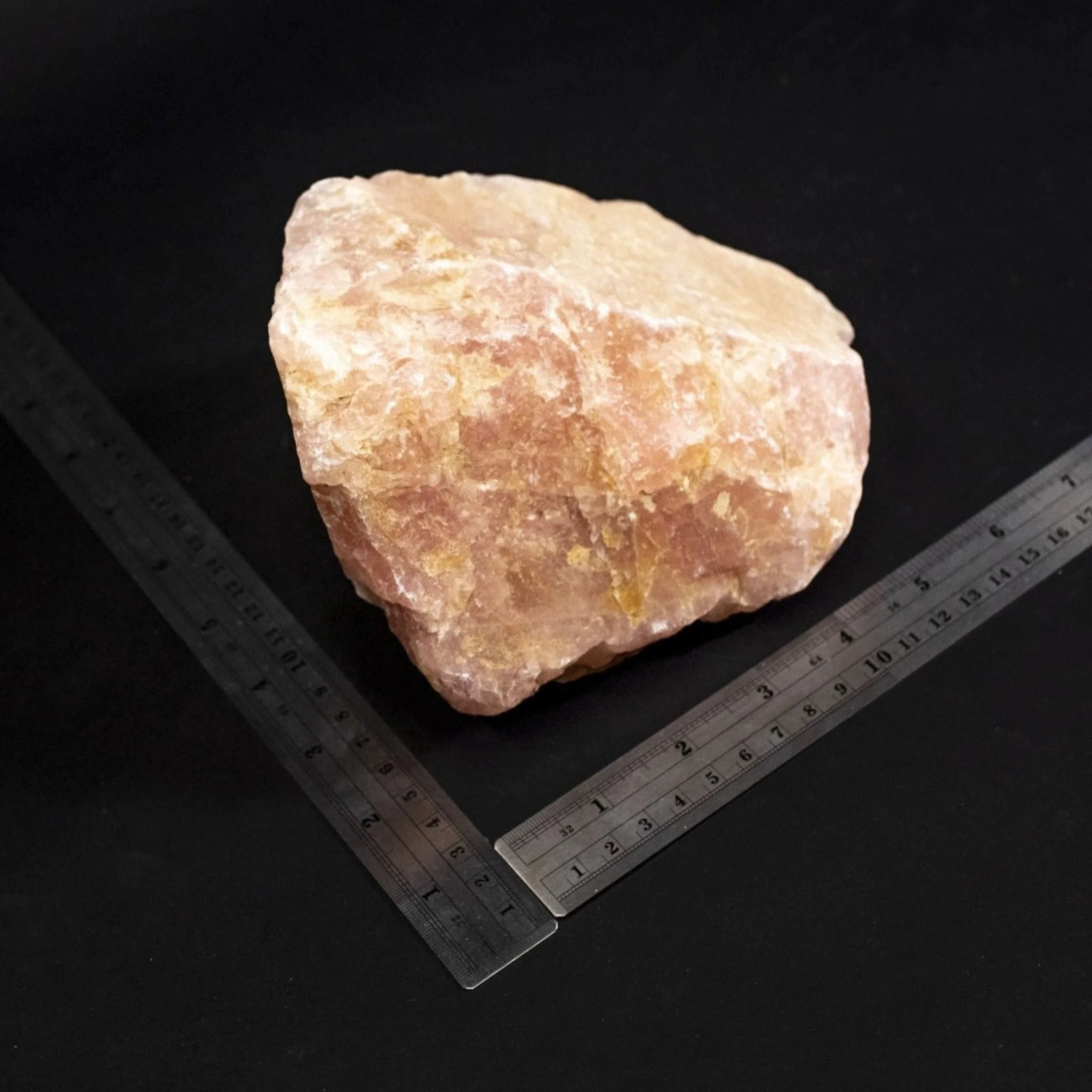 Raw Rose Quartz Sold In Bulk Rock Tumbling - Image 3