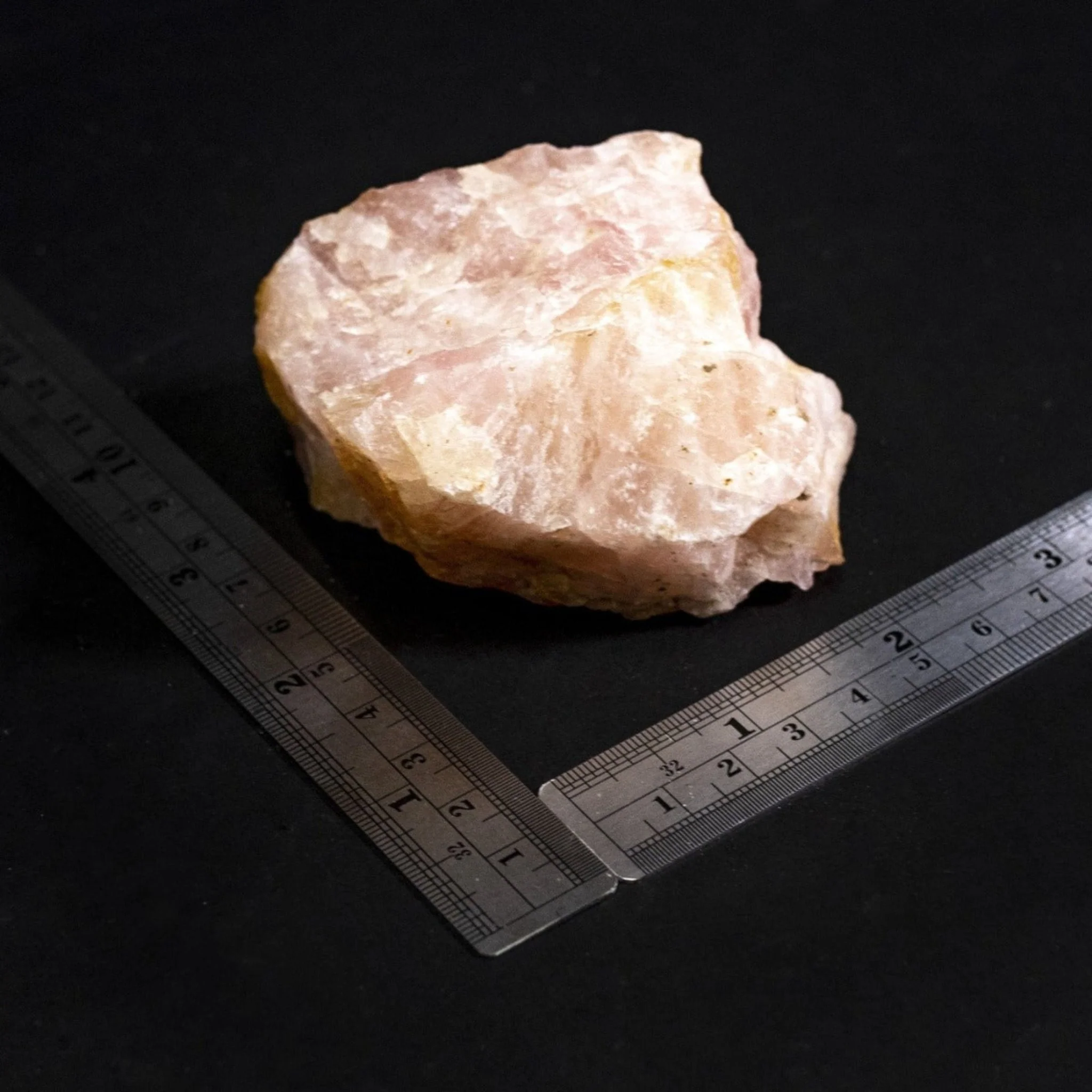 Raw Rose Quartz Sold In Bulk Rock Tumbling - Image 4