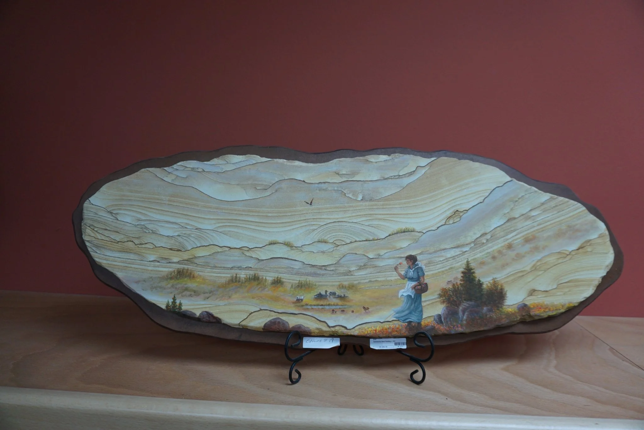 Rustic Decor Sandstone Art Painting Western Art - Image 3