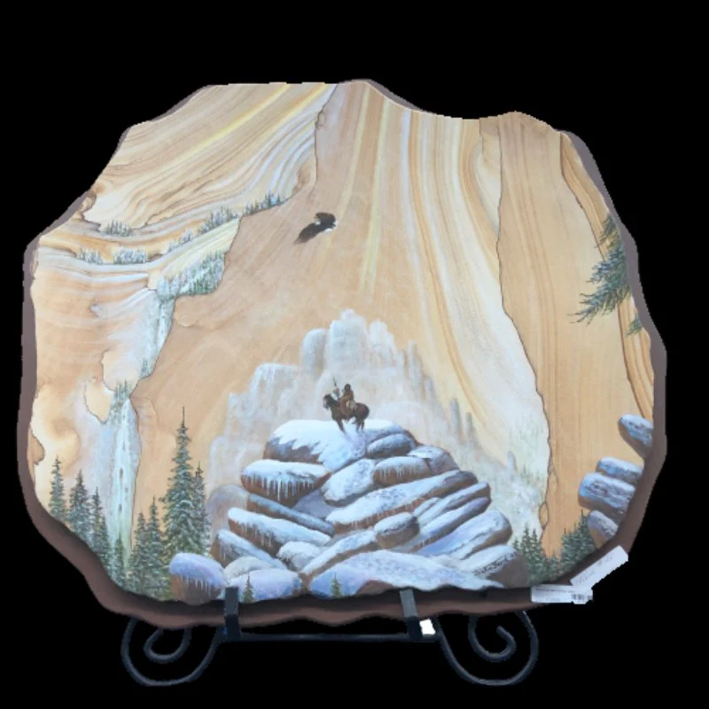 Wall Art Sandstone Painting Southwest Landscape - Image 3